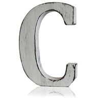 Lettres blanchies effet antique Lettre C (4)
