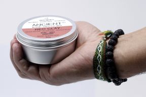 Masques pour visage en argile rouge 80g