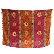 Bali Celtic Sarongs - Sun Symbols (4 Couleurs)