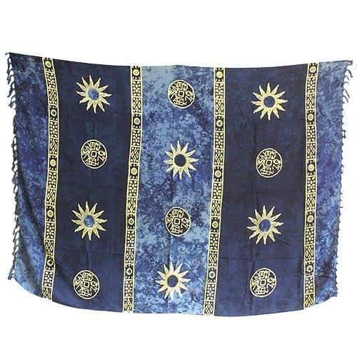 Bali Celtic Sarongs - Sun Symbols (4 Couleurs)