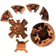 Boîtes magiques du Bali Ronde Pétales