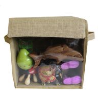 Large boîte pour jouets etc 25x25x25cm