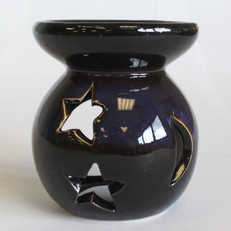 Brûleurs à Huile Yin-Yang Etoile et Lune (6 Assortis)