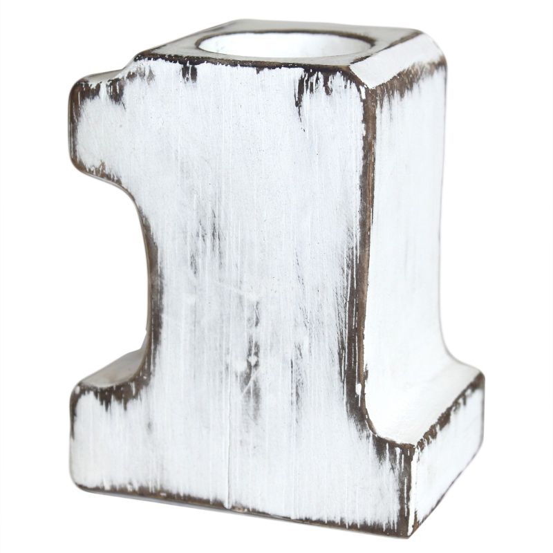 Bougeoirs Chiffres en bois - No 1