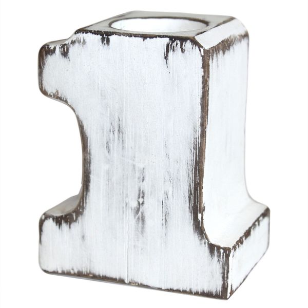 Bougeoirs Chiffres en bois - No 1