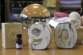 Bougeoirs Chiffres en bois - No 9