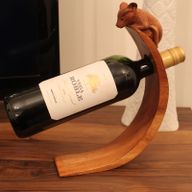 Porte bouteilles en bois de Suar Souris