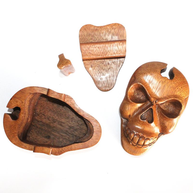 Boîtes magiques du Bali Crâne