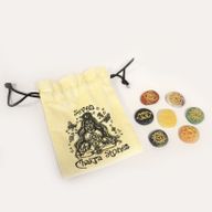 Ensemble de Pierres Chakra Petites (Forme Arrondie)