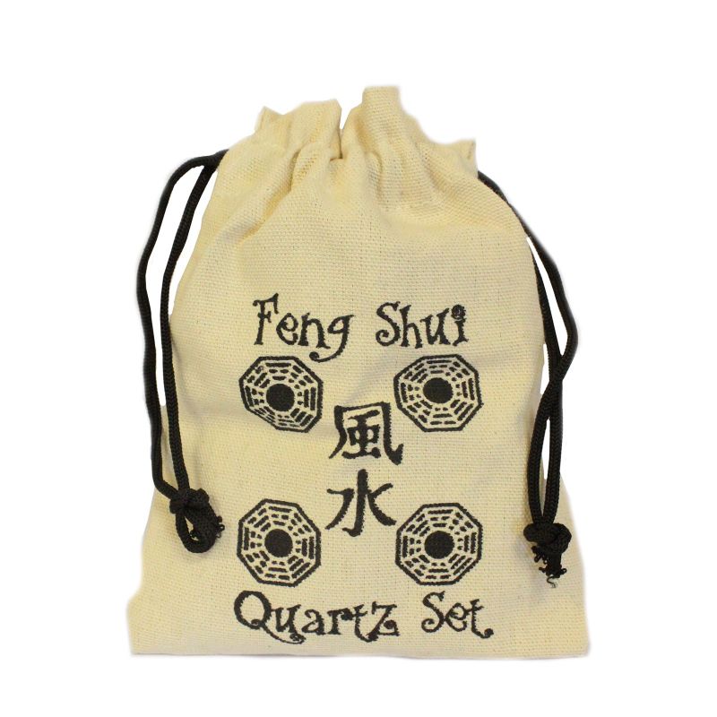 Ensemble de Pierres Fengshui Quatra - Quartz naturel