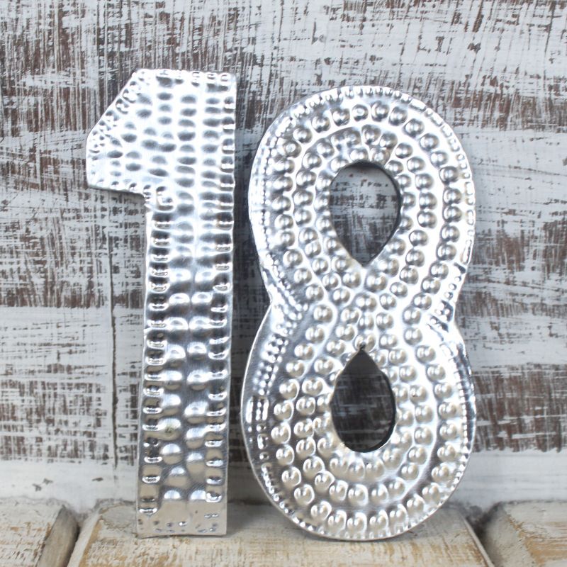 Petites Lettres en Aluminium – chiffres 1 à 0