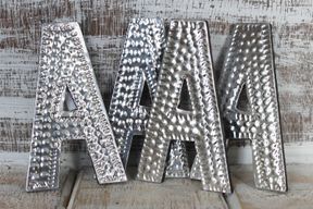 Petites Lettres en Aluminium – A