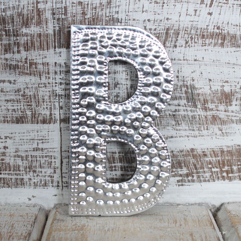 Petites Lettres en Aluminium – B