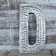 Petites Lettres en Aluminium – D