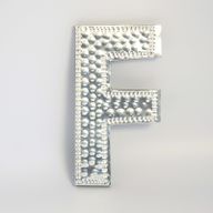 Petites Lettres en Aluminium – F
