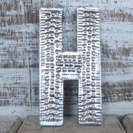 Petites Lettres en Aluminium – H