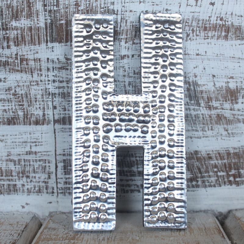 Petites Lettres en Aluminium – H