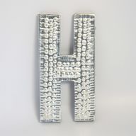 Petites Lettres en Aluminium – H