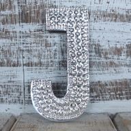 Petites lettres en aluminium - J