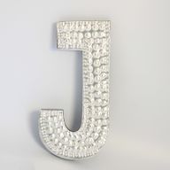 Petites lettres en aluminium - J