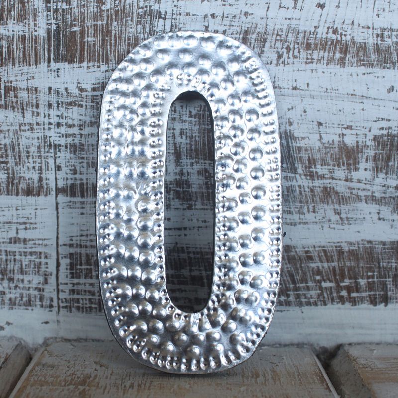 Petites Lettres en Aluminium - O