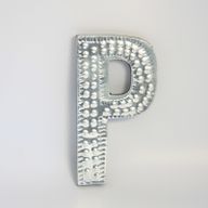 Petites Lettres en Aluminium - P