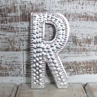 Petites Lettres en Aluminium – R