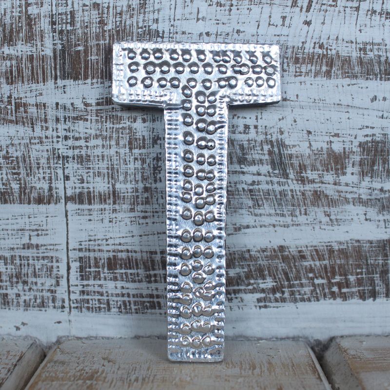 Petites Lettres en Aluminium - T