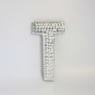 Petites Lettres en Aluminium - T