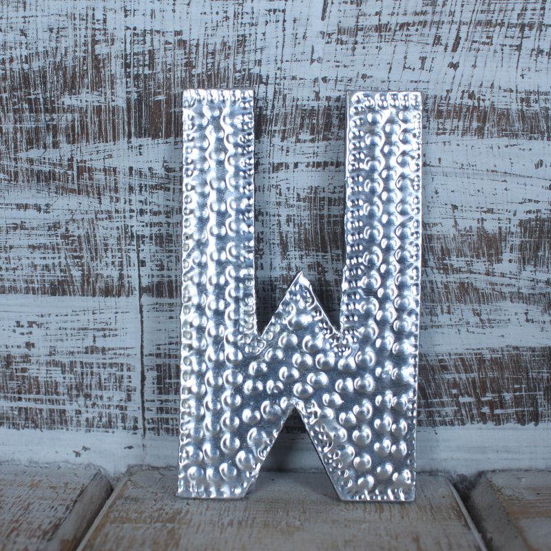 Petites Lettres en Aluminium - W
