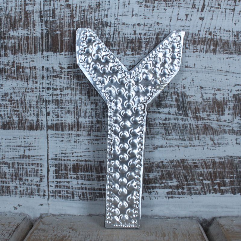 Petites Lettres en Aluminium - Y