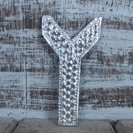 Petites Lettres en Aluminium - Y