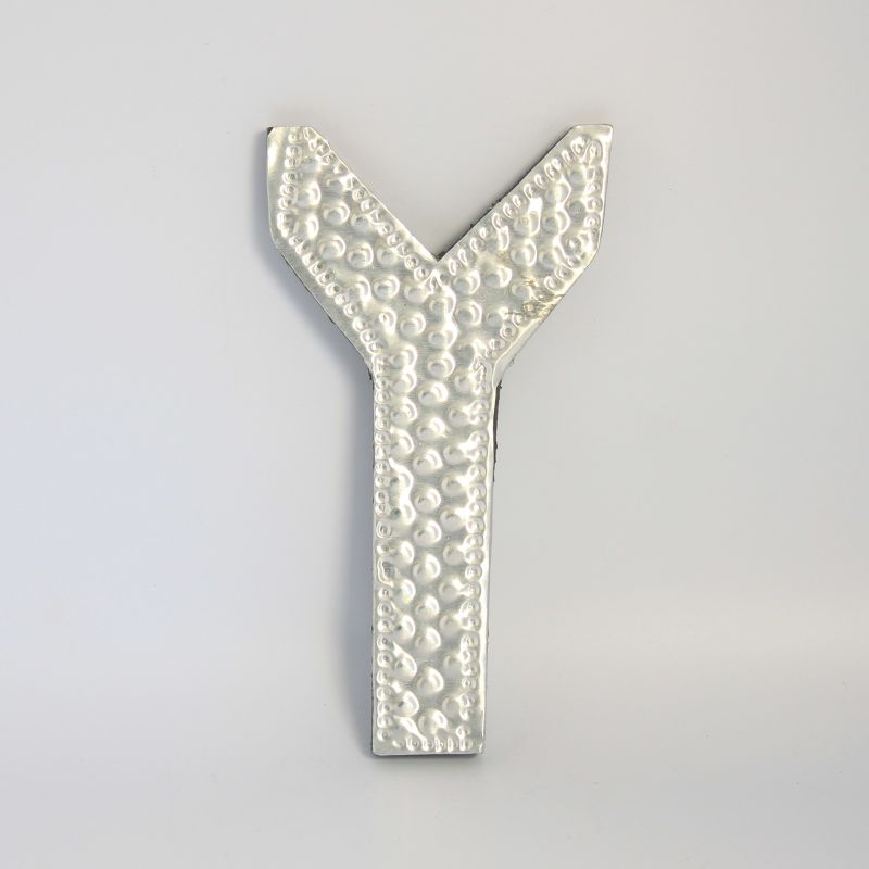 Petites Lettres en Aluminium - Y