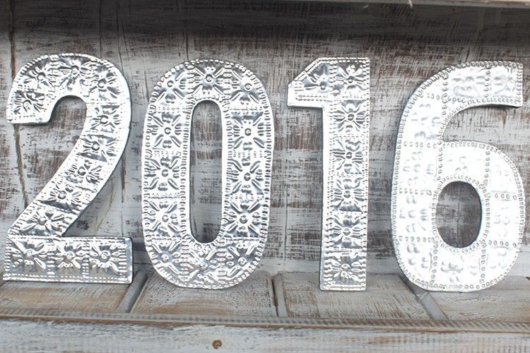 Grandes Lettres en Aluminium – Chiffres 1 à 0