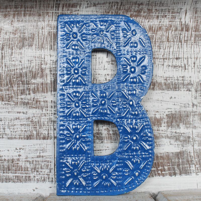 Lettres multi couleurs - Couleurs assorties -Lettre "B" - 15cm