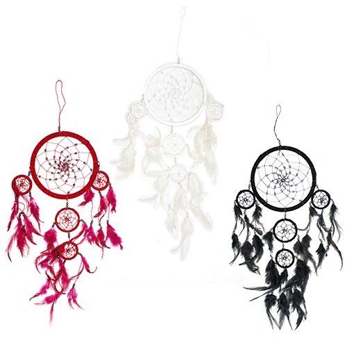 Grands Cercles - Noir ,Blanc et Rouge