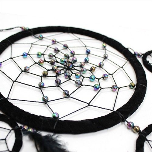 Grands Cercles - Noir ,Blanc et Rouge