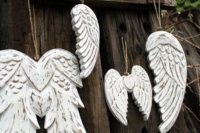 Petite aile d’ange artisanale - 18cm