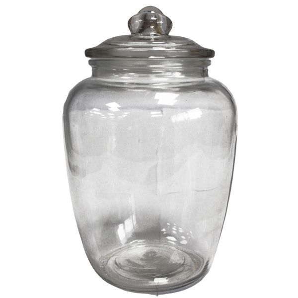 Bonbonnière en verre - Grande Classique Bonbons 23x14cm