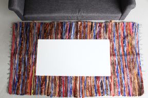 Tapis en Velours Tissés à la Main   - 105x185cm