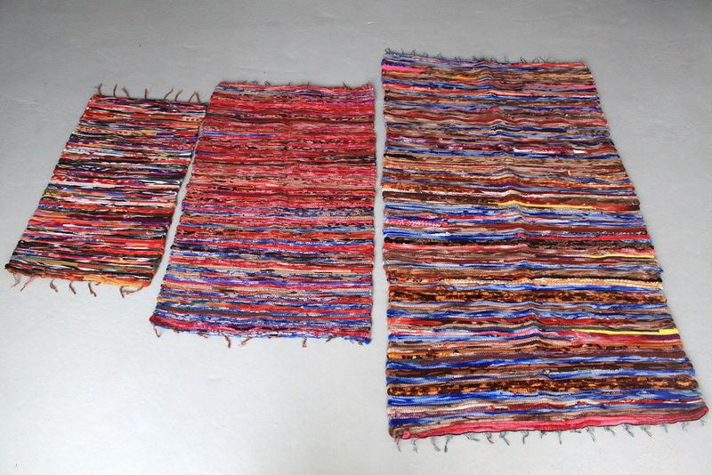 Tapis en Velours Tissés à la Main   - 105x185cm