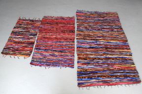 Tapis en Velours Tissés à la Main   - 105x185cm
