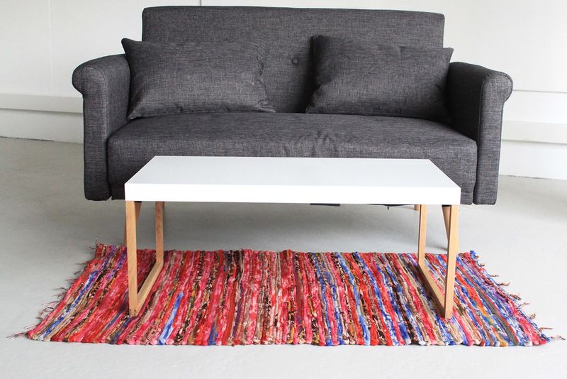 Tapis en Velours Tissés à la Main - 128x75cm