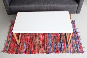 Tapis en Velours Tissés à la Main - 128x75cm