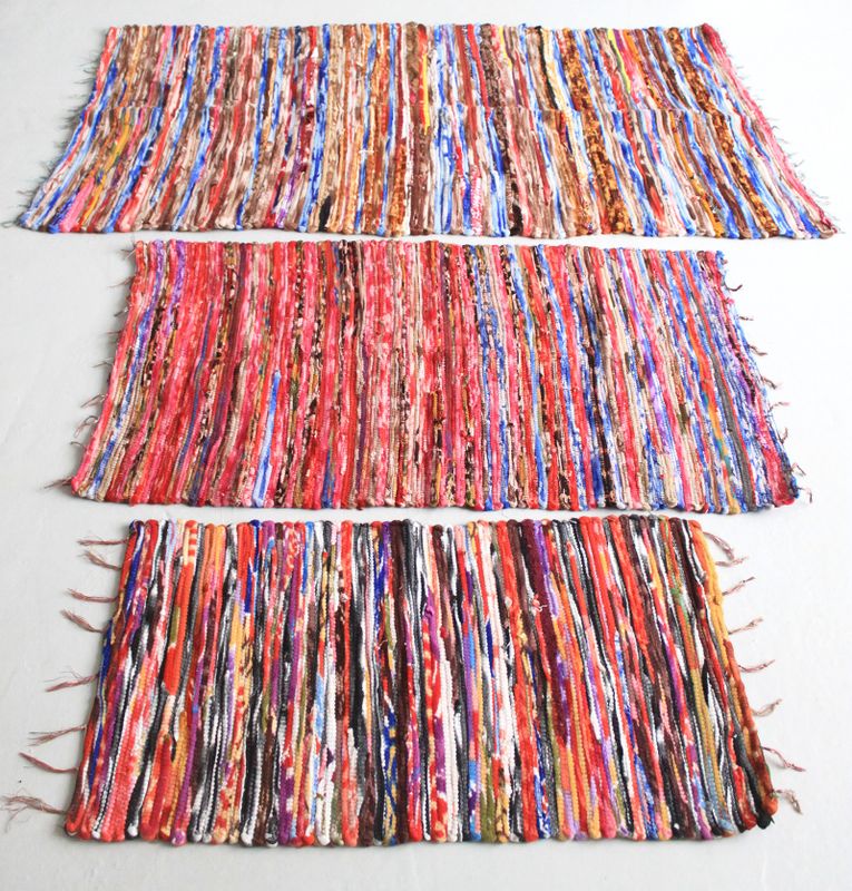 Tapis en Velours Tissés à la Main - 128x75cm