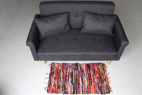 Tapis en Velours Tissés à la Main - 50x90cm