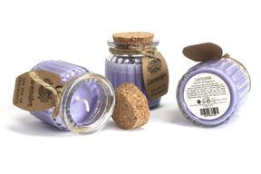 Bougies en pot à la cire de soja - Concombre