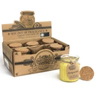 Bougies en pot à la cire de soja - Chèvrefeuille