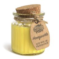 Bougies en pot à la cire de soja - Chèvrefeuille