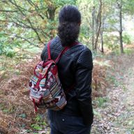 Sac à Dos Jacquard - Chocolat